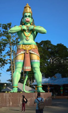 Hanuman Hindu tanrı cephesi