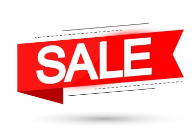 Satış afişi tasarım şablonu, indirim etiketi, vektör illüstrasyonu