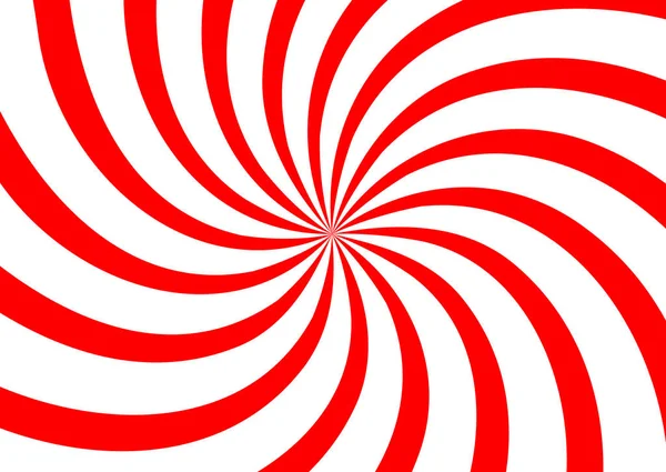 红色漩涡背景 海报设计模板 矢量插图 — 图库矢量图片