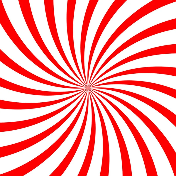 赤い渦巻き背景 ポスターデザインテンプレート ベクトルイラスト — ストックベクタ