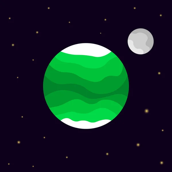 Ikona Země Šablona Grafického Designu Planety Izolovaný Objekt Vektorová Ilustrace — Stockový vektor