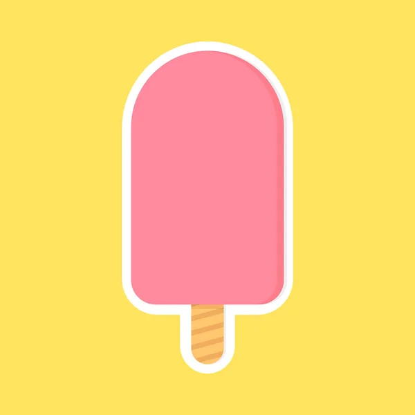 Ice Cream Icon Graphic Design Template Vector Illustration — Stock Vector