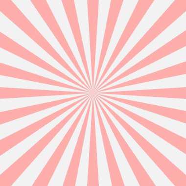 Radyal arkaplan, poster tasarım şablonu, vektör illüstrasyonu