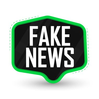 Haber afişi tasarım şablonu, vektör illüstrasyonu