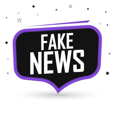 Haber afişi tasarım şablonu, vektör illüstrasyonu