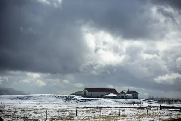 아이슬란드입니다 아이슬란드 있습니다 극적이 Reykjavk Krafla Iceland 2018 — 스톡 사진