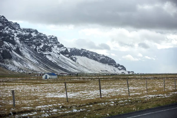 Nationalpark Island Eine Wunderbare Aussicht Auf Die Landschaft Island Geothermales — Stockfoto