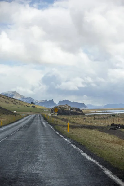 Parque Nacional Islandia Una Maravillosa Vista Del Paisaje Islandia Zona — Foto de Stock