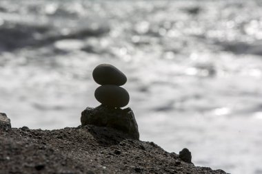 Milli Parkı İzlanda. Muhteşem manzara manzara İzlanda, jeotermal alan. Dramatik ve güzel sahne reykjavk Lake Myvatn, Krafla /Iceland - 02.05.2018 