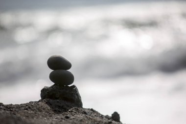 Milli Parkı İzlanda. Muhteşem manzara manzara İzlanda, jeotermal alan. Dramatik ve güzel sahne reykjavk Lake Myvatn, Krafla /Iceland - 02.05.2018 