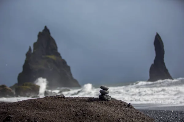 Национальный Парк Исландия Wonderful Landscape View Iceland Geothermal Area Драматическая — стоковое фото