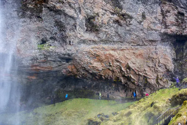 Park Narodowy Islandii Widok Wspaniałego Krajobrazu Islandii Obszar Geotermalnych Reykjavk — Zdjęcie stockowe