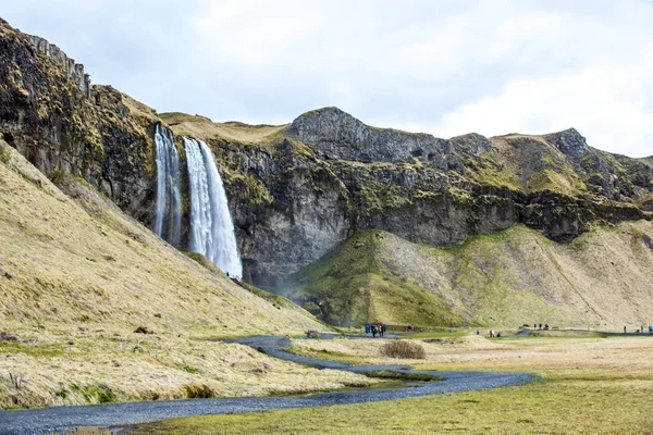 アイスランド国立公園 アイスランドは 地熱地域ビューで素晴らしい景色 ドラマチックで美しいシーン Reykjavk ミーバトン湖 Krafla Iceland 2018 — ストック写真