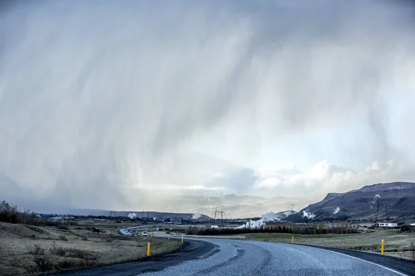 国家公园冰岛 景色迷人的冰岛 地热区 戏剧性和风景如画的场景 Reykjavk Myvatn Krafla 2018 — 图库照片