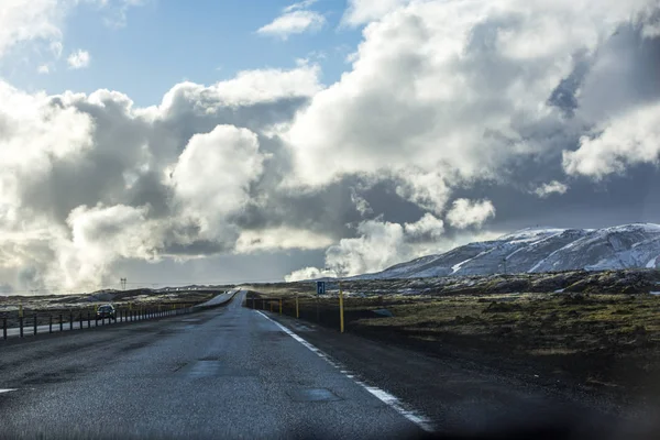 Parque Nacional Islandia Una Maravillosa Vista Del Paisaje Islandia Zona — Foto de Stock