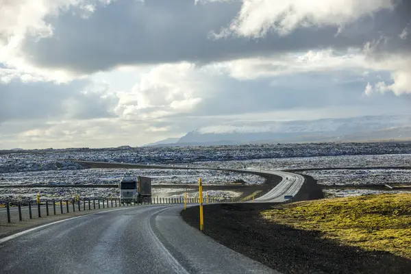 Parque Nacional Islandia Una Maravillosa Vista Del Paisaje Islandia Zona — Foto de Stock