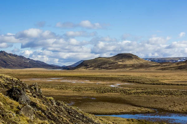 National Park Iceland Wonderful Landscape View Iceland Geothermal Area Dramatic — Stock Photo, Image