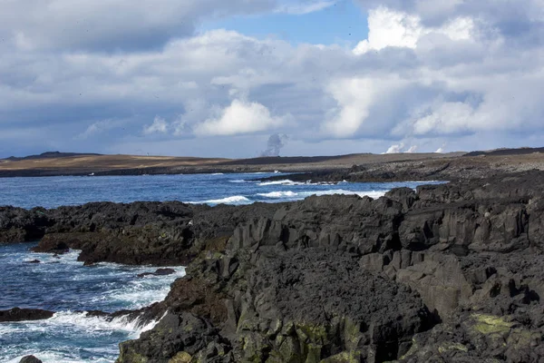 Národní Park Island Pohled Nádhernou Krajinu Islandu Geotermální Oblast Reykjavk — Stock fotografie