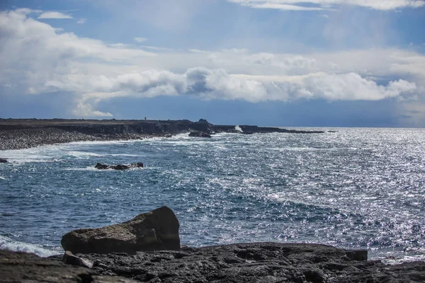 Národní Park Island Pohled Nádhernou Krajinu Islandu Geotermální Oblast Dramatické — Stock fotografie