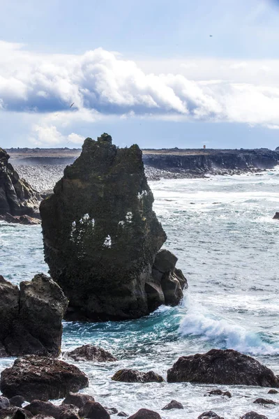 Národní Park Island Pohled Nádhernou Krajinu Islandu Geotermální Oblast Dramatické — Stock fotografie