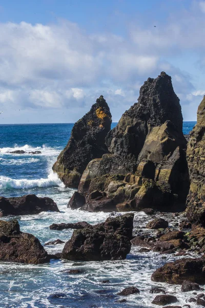Milli Parkı İzlanda. Muhteşem manzara manzara İzlanda, jeotermal alan. Dramatik ve güzel sahne                 