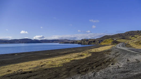 国家公园冰岛 景色迷人的冰岛 地热区 戏剧性和风景如画的场面 — 图库照片