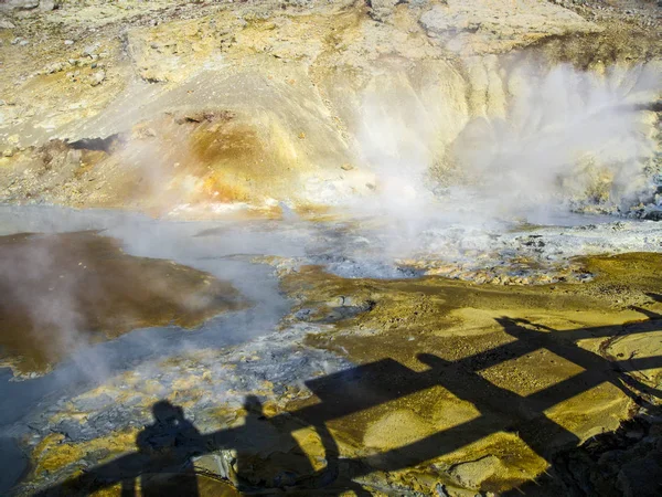 National Park Iceland Wonderful Landscape View Iceland Geothermal Area Dramatic — Stock Photo, Image