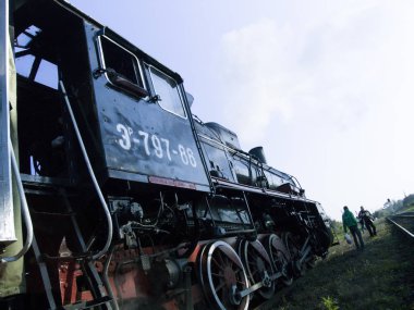 buhar motoru tren Ukrayna 