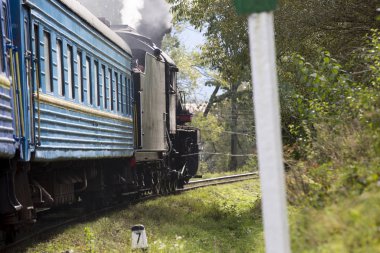 buhar motoru tren Ukrayna