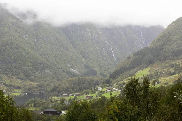 Jotunheimen Bergen Fjords Forest Bergen Noruega 2018 — Foto de Stock