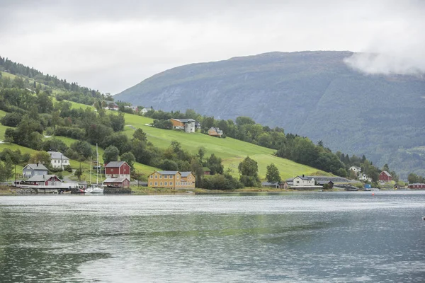 Jotunheimen Bergen Fjordy Les Bergen Norsko 2018 — Stock fotografie