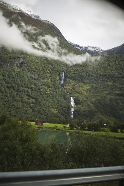 Jotunheimen Bergen Fjords Forest Bergen Noruega 2018 — Foto de Stock