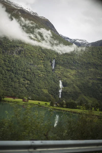 Jotunheimen Bergen Fjords Forest Bergen Noruega 2018 — Foto de Stock