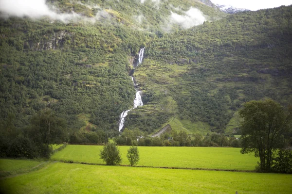 Jotunheimen Bergen Fjords Forest Bergen Noruega 2018 — Foto de Stock