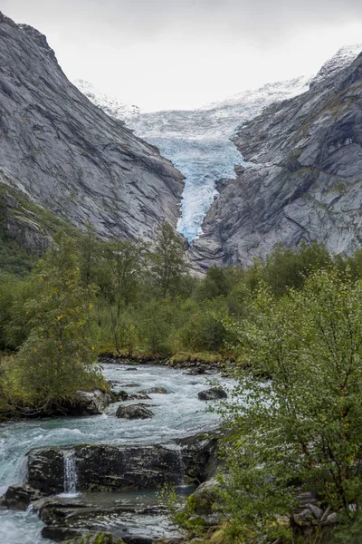 Bergen Van Jotunheimen Fjorden Bossen Bergen Noorwegen 2018 — Stockfoto
