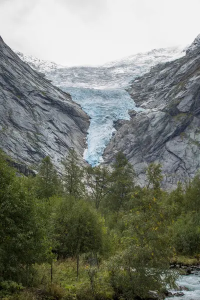 Bergen Van Jotunheimen Fjorden Bossen Bergen Noorwegen 2018 — Stockfoto