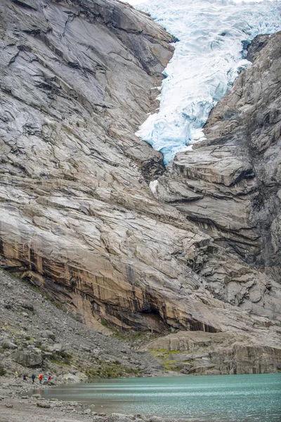 Jotunheimen Bergen Fiordi Foresta Bergen Norvegia 2018 — Foto Stock