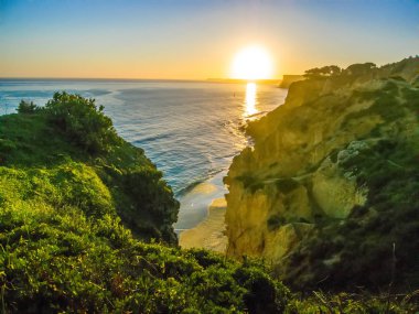 Algarve sahil Lagos Portekiz