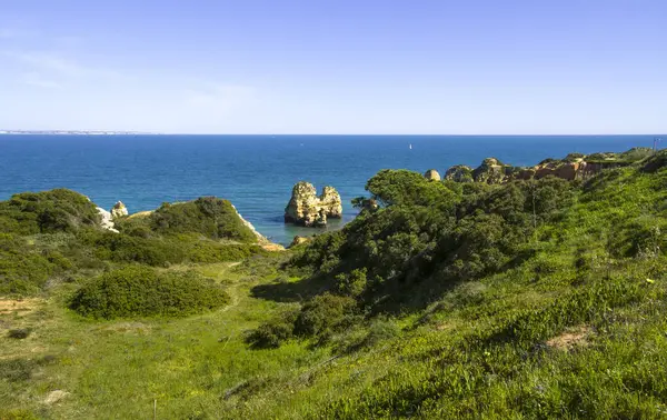 Algarve Beach Lagos Portugal — Stock Photo, Image