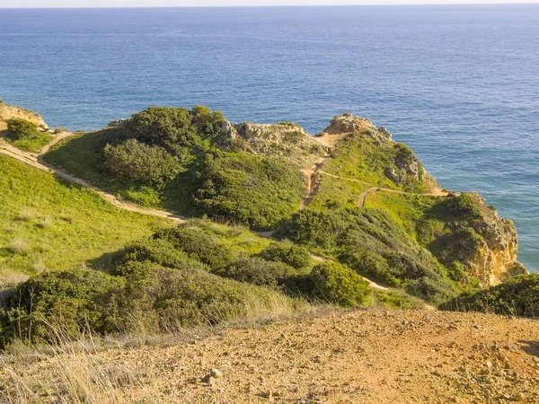 Strand Van Algarve Lagos Portugal — Stockfoto