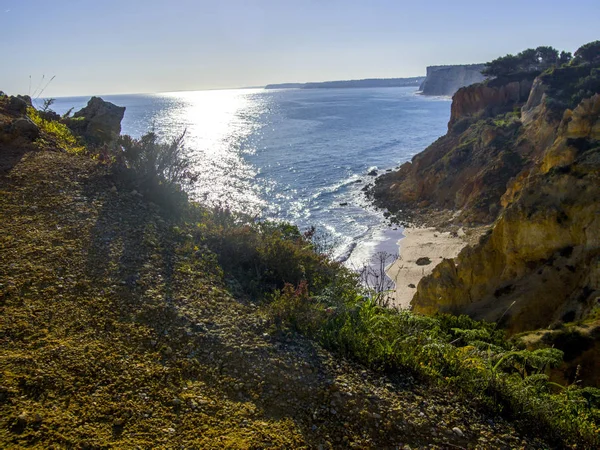 Strand Van Algarve Lagos Portugal — Stockfoto