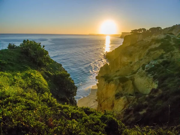 Plage Algarve Lagos Portugal — Photo