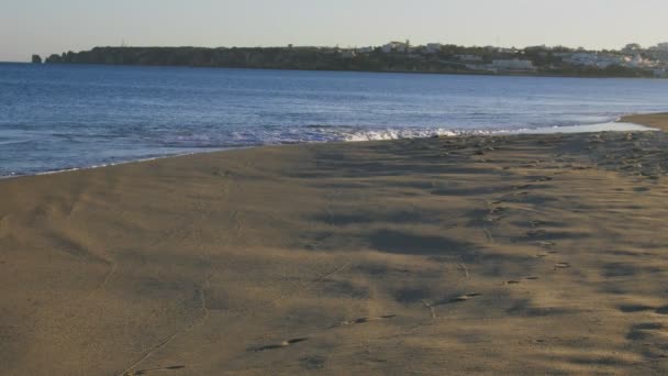 Playa Del Algarve Lagos Portugal — Vídeo de stock