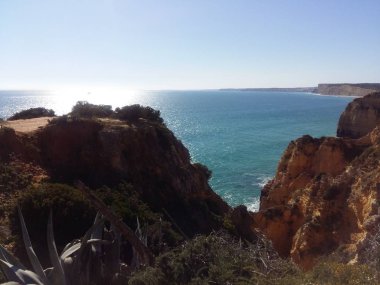 Algarve sahil Lagos Portekiz
