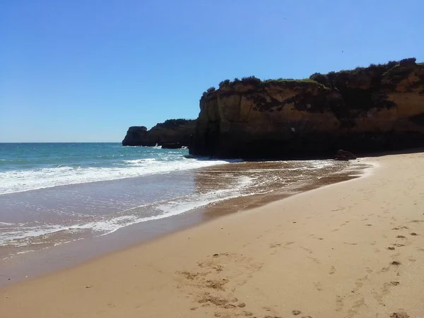 Playa Del Algarve Lagos Portugal —  Fotos de Stock