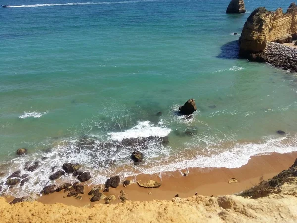 Algarve Beach Lagos Portugal — Stockfoto