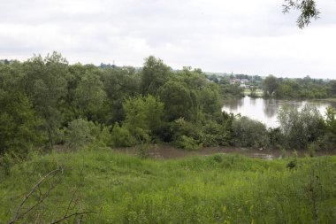 Ukrayna'da sel . Ekstrem hava.