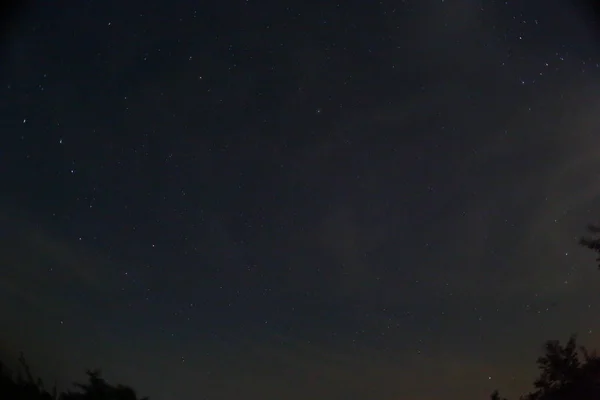Meteor Perseide Pioggia Meteoriti Cielo Notturno Stelle Meteoriti — Foto Stock