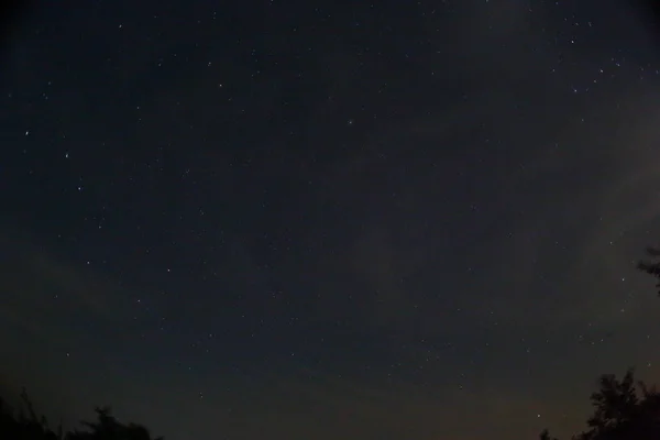 Météore Une Pluie Météores Perséides Ciel Nocturne Étoiles Météores — Photo