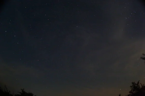 Meteor Perseid Meteor Yağmuru Gece Gökyüzü Yıldızları Meteorlar — Stok fotoğraf